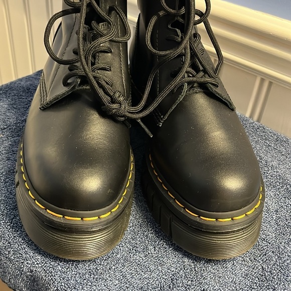 Dr Martens Audrick Nappa Leather Platform Ankle Boots Size 9 NEW - Picture 8 of 14